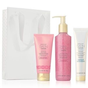 Set satin hands pomegranate mary kay